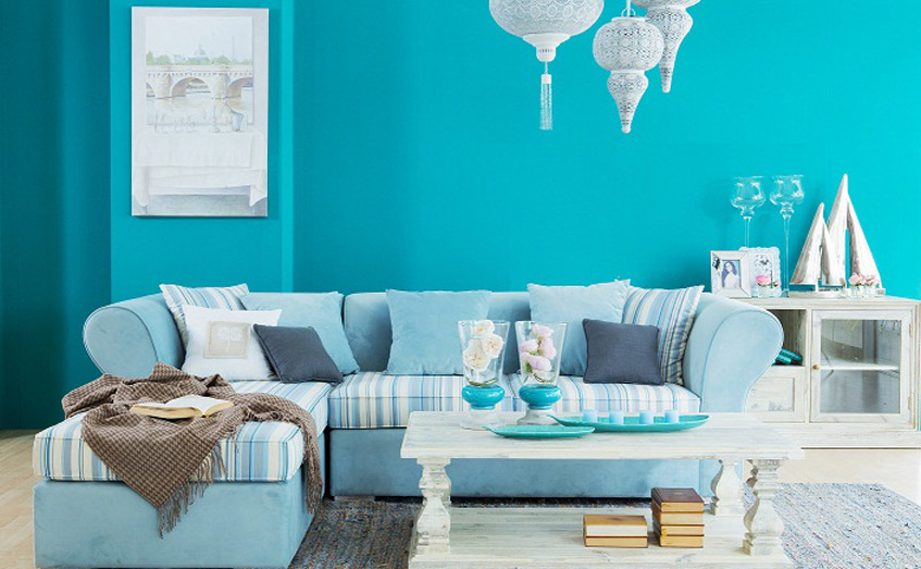 Tươi mát và nhẹ nhàng với nội thất mang cảm hứng biển xanh