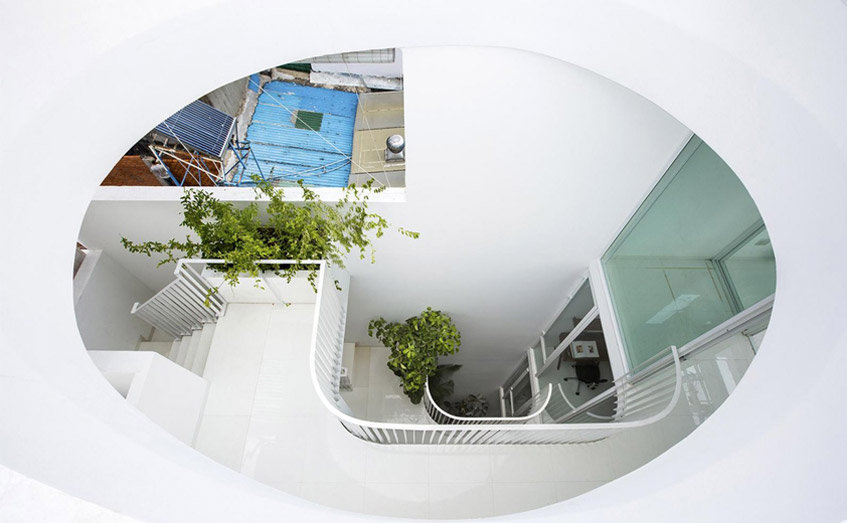 Nhà ống 42m² tuyệt đẹp tại Sài Gòn trên website kiến trúc hàng đầu nước Mỹ