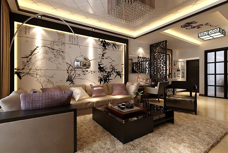 Thiết kế nội thất biệt thự theo phong cách Á Đông